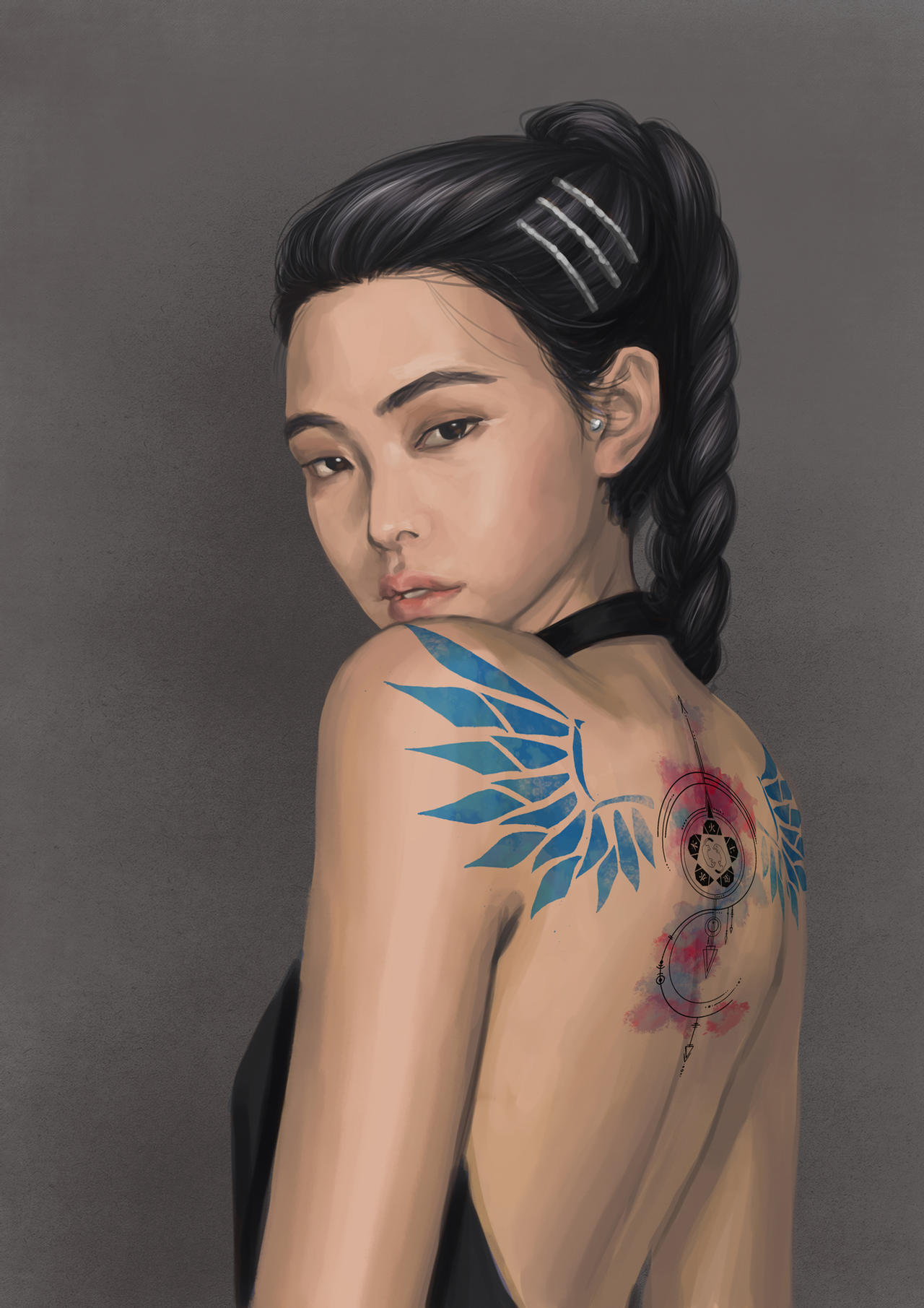 qi focus tattoo for kaleidoscope quick study