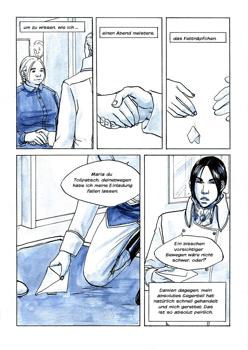 Comic Seite Abendmahl