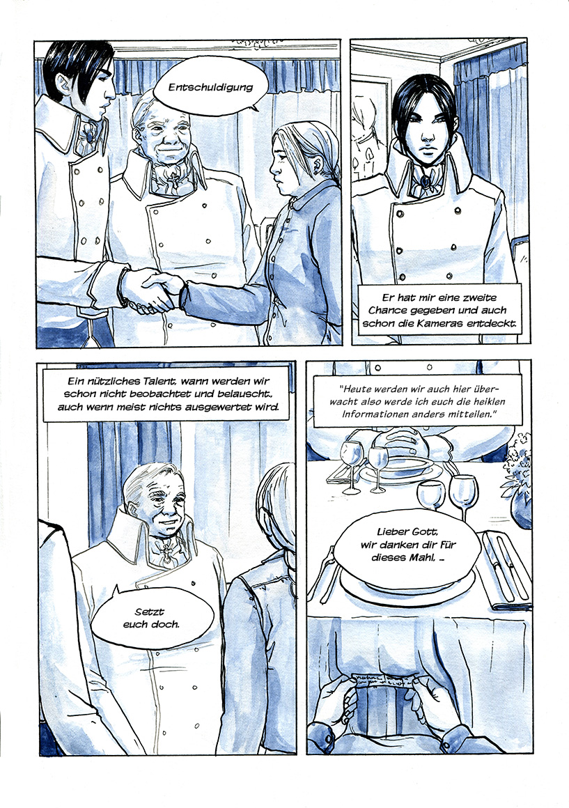 Comic Seite Abendmahl