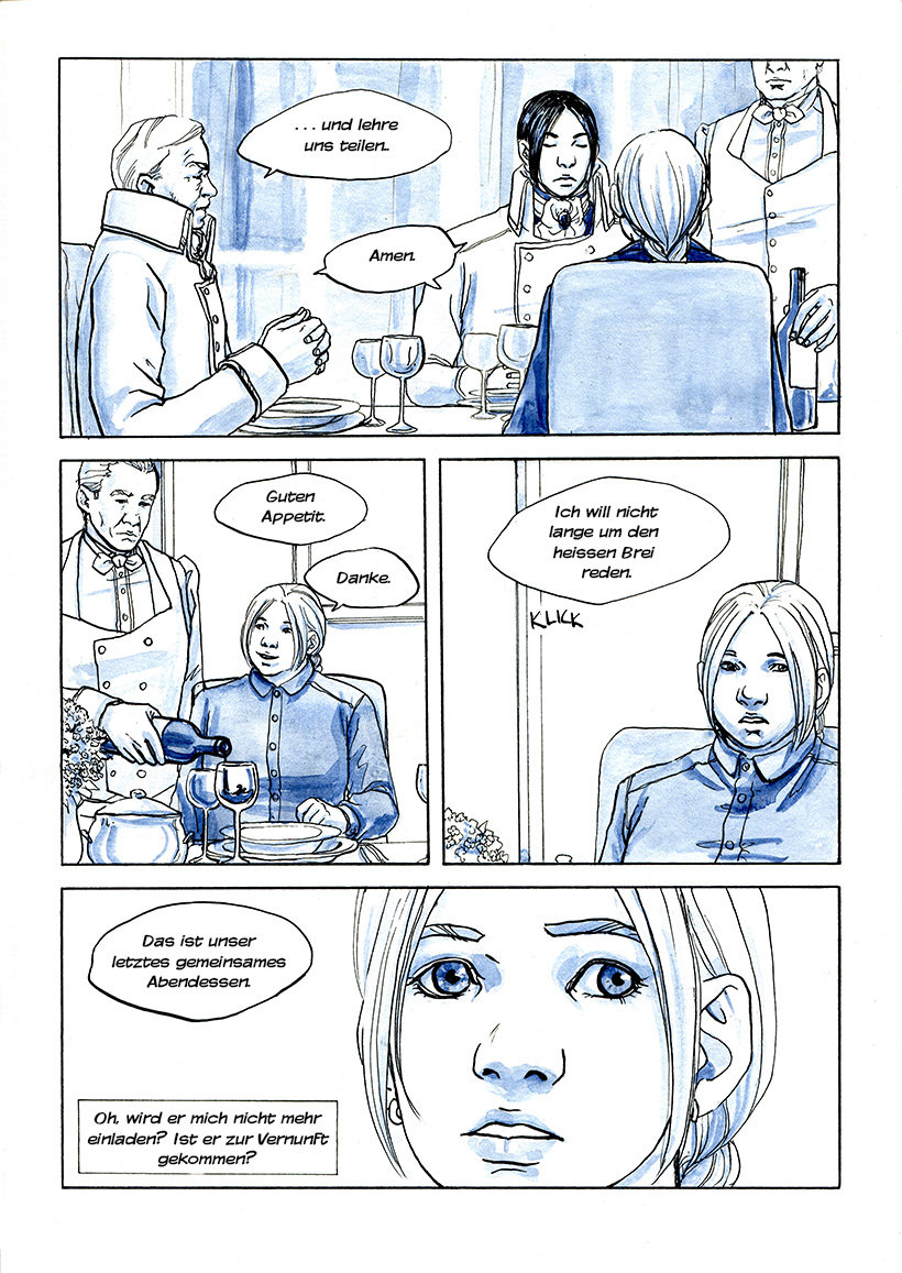 Comic Seite Abendmahl