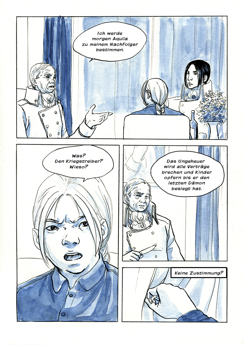 Comic Seite Abendmahl