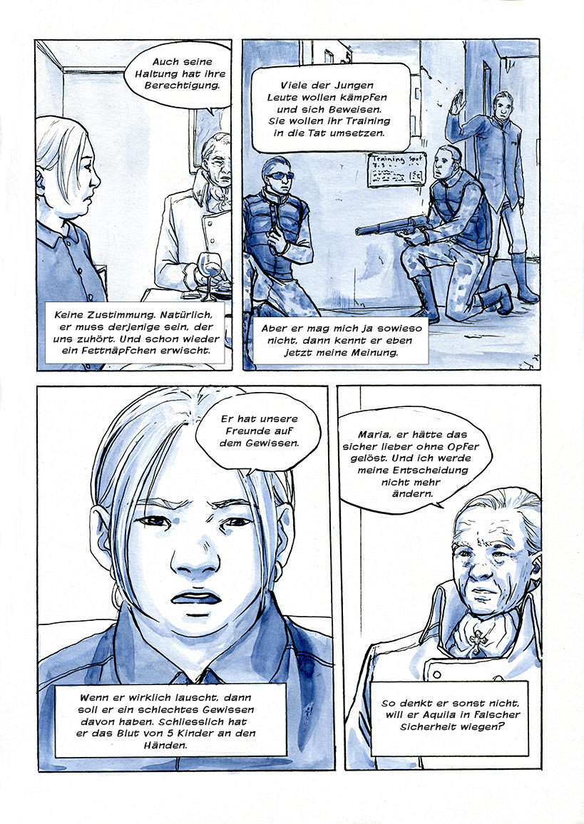 Comic Seite Abendmahl