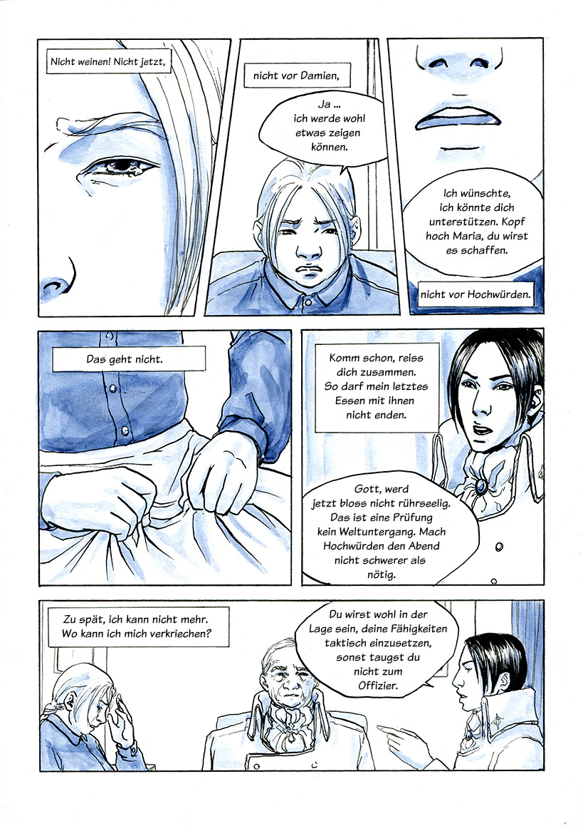 Comic Seite Abendmahl