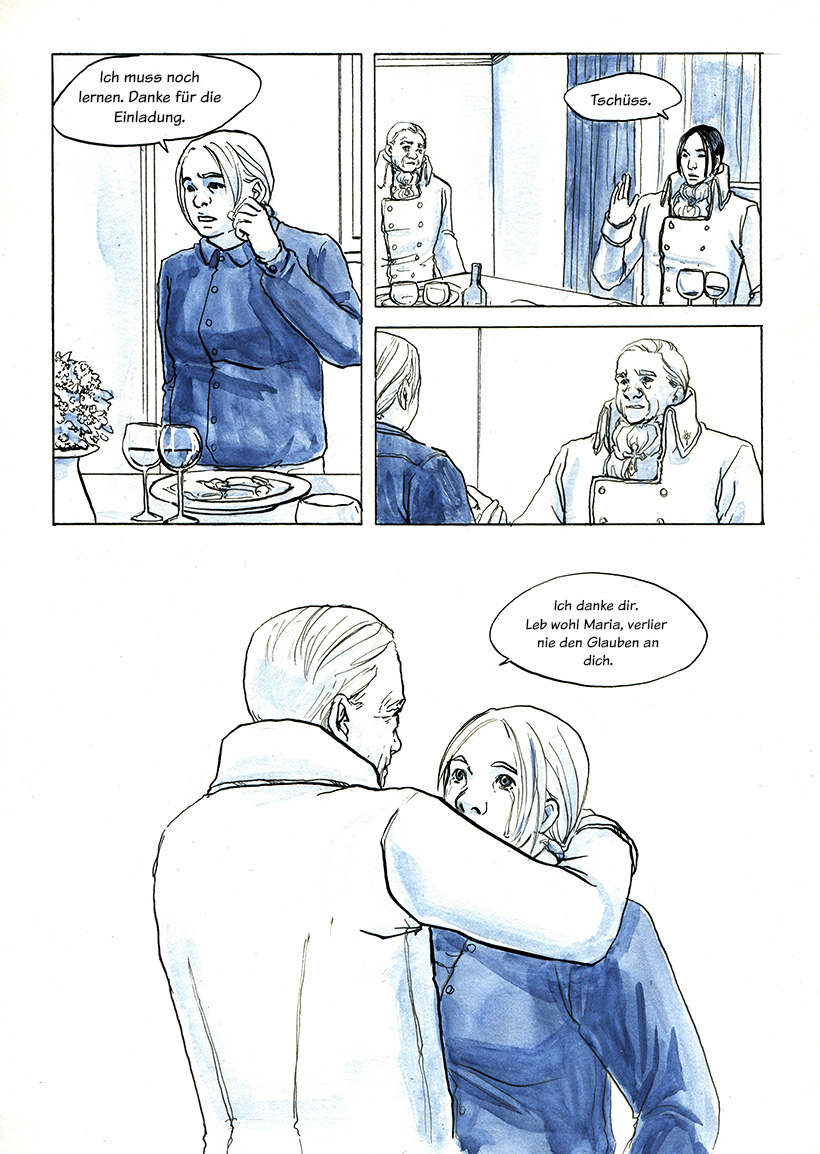 Comic Seite Abendmahl