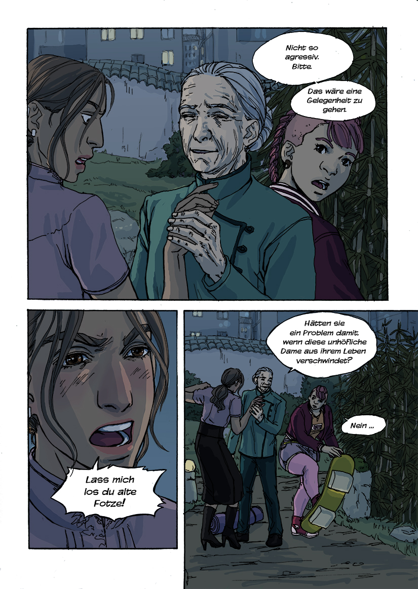 Comic Seite Hoverboard