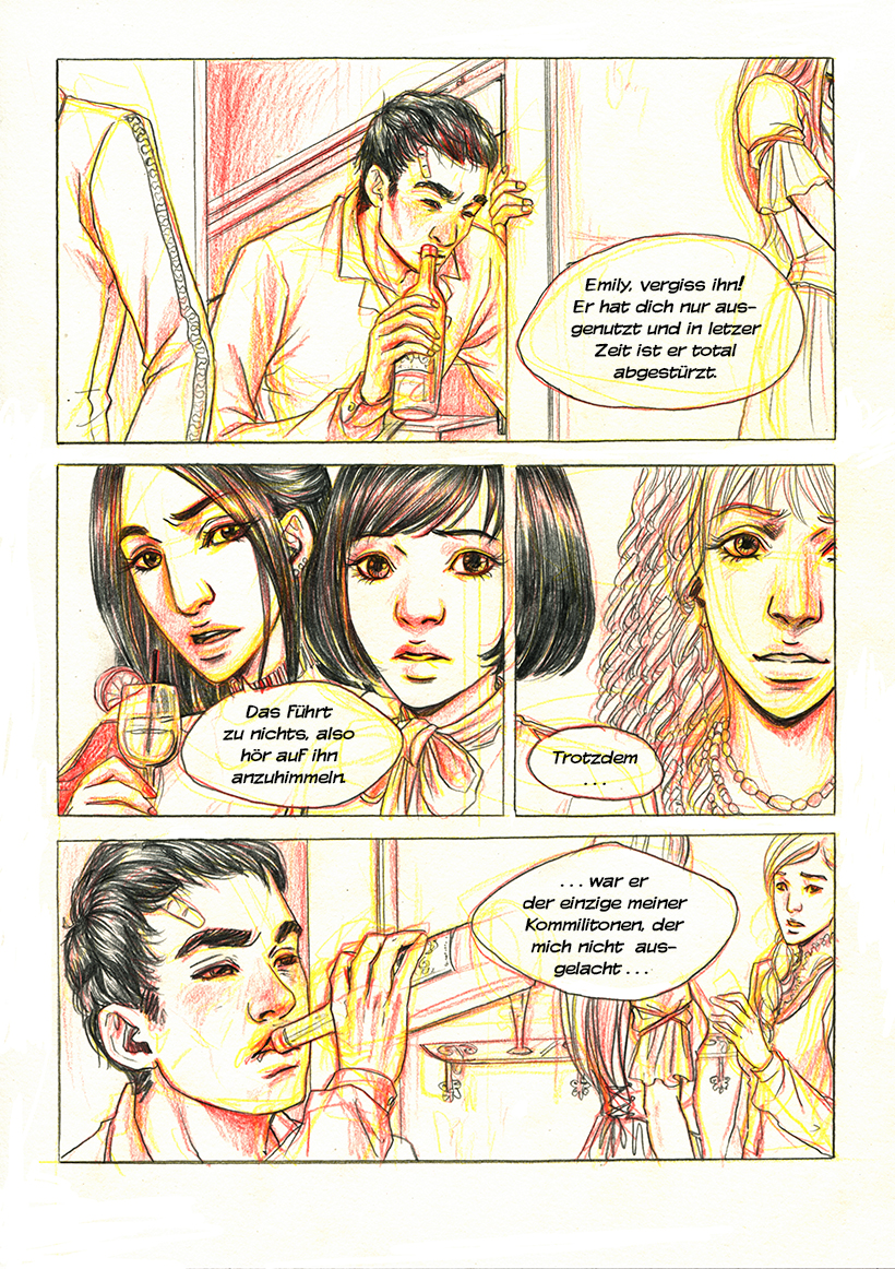 Comic Seite Drinks