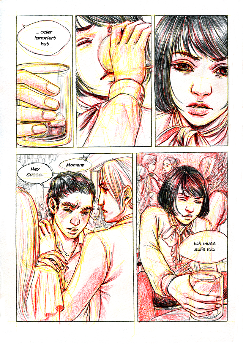 Comic Seite Drinks